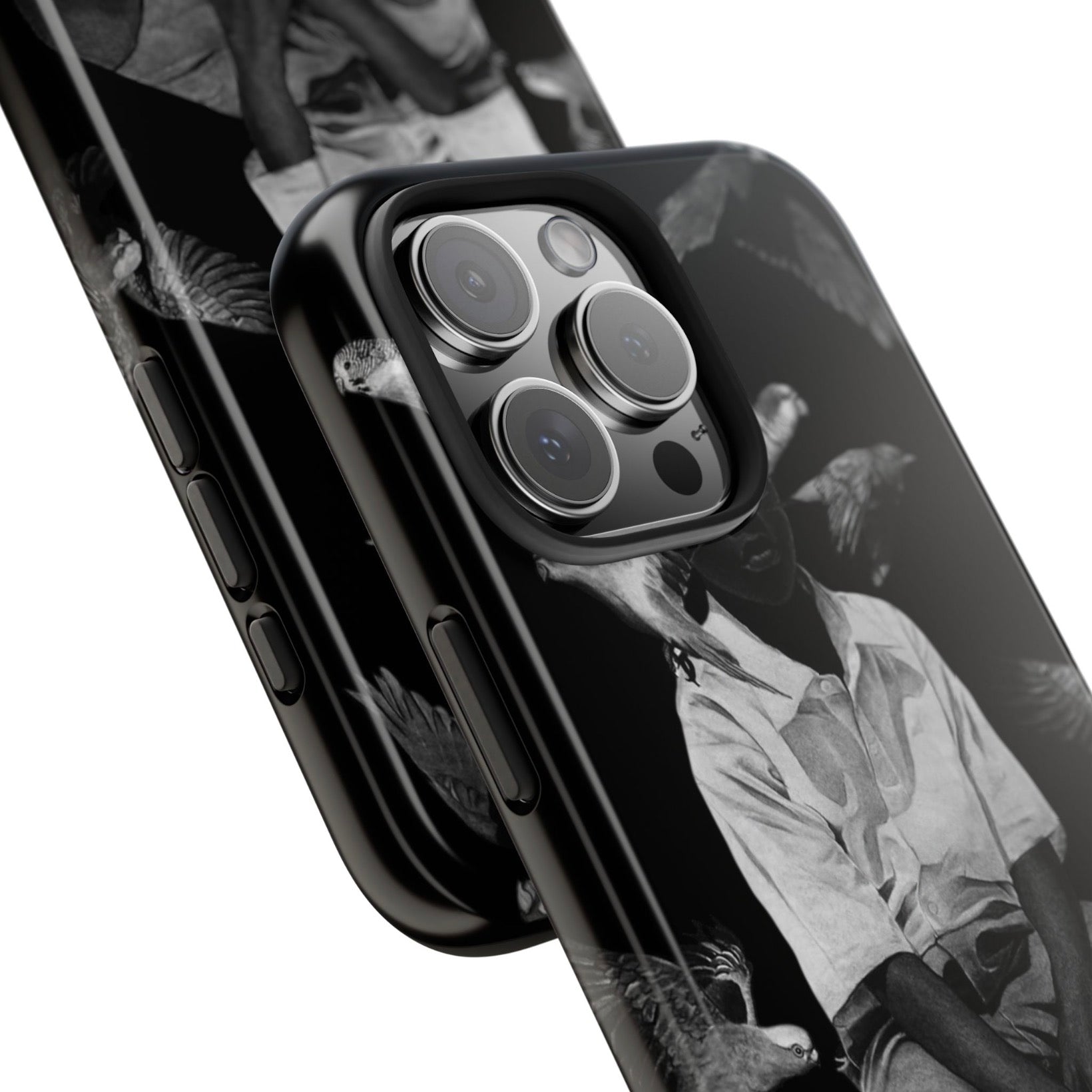 Boy with Birds phone case - iPhone case